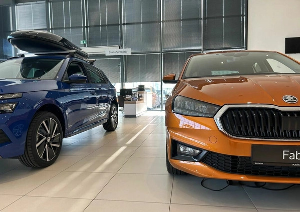 Skoda Fabia cena 91900 przebieg: 5, rok produkcji 2024 z Łask małe 529